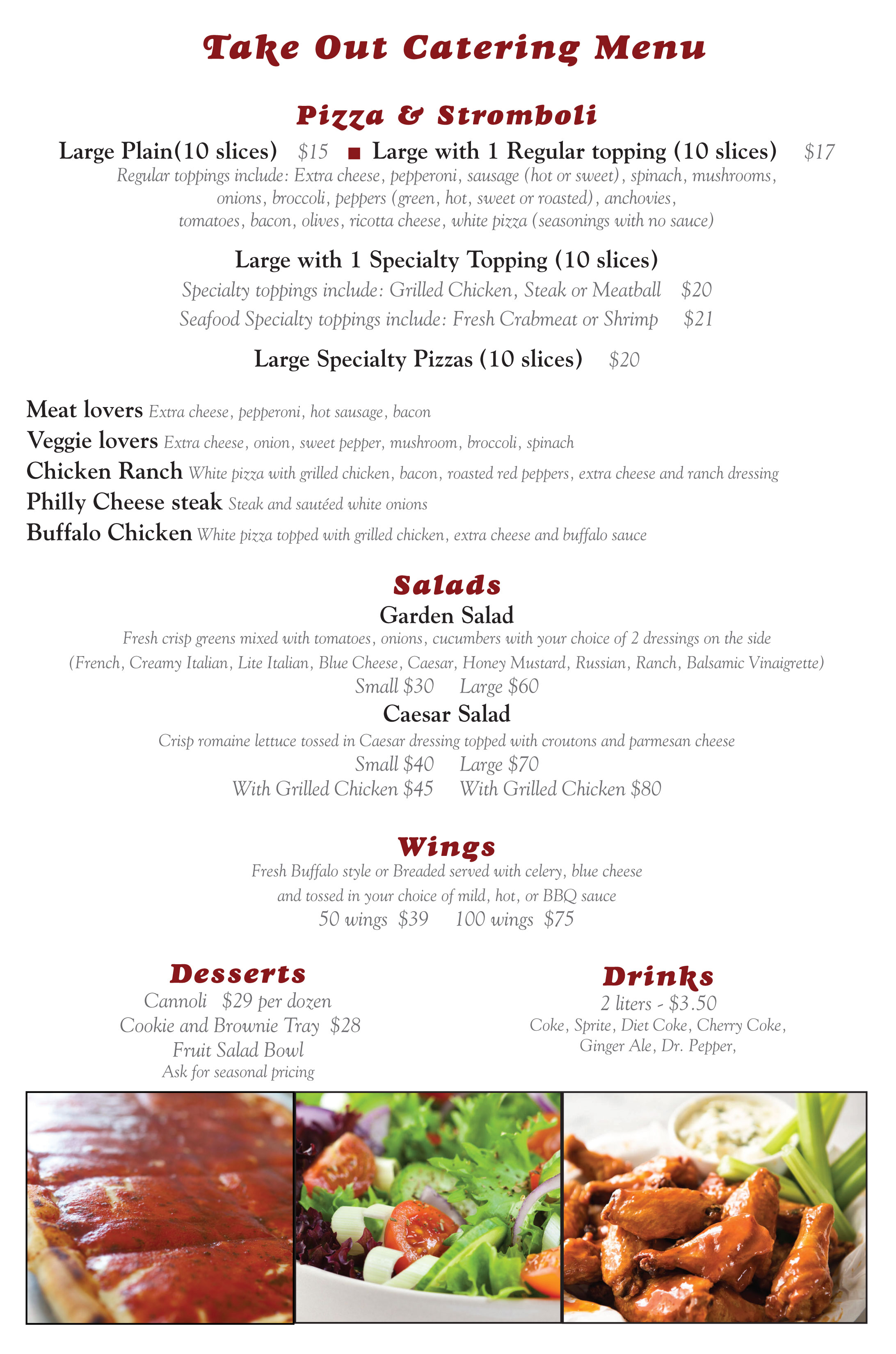 Santuccis catering warminster